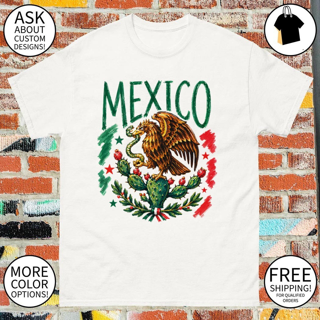 Mexico Eagle Soccer World Cup 2026 - Adult & Kids T-Shirts, Sweatshirts & Hoodies apparel design preview 1