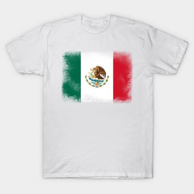 Mexico Flag Bold Patriotic Show Your Mexican Pride - Adult & Kids T-Shirts, Sweatshirts & Hoodies apparel design preview 1