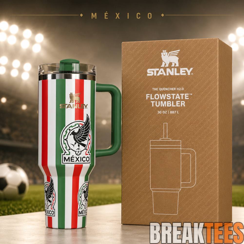 Mexico National Team WC26 Stanley Tumbler - Adult & Kids T-Shirts, Sweatshirts & Hoodies apparel design preview 1