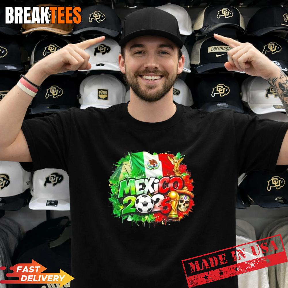 Mexico North America Soccer Tournament 2026 - Adult & Kids T-Shirts, Sweatshirts & Hoodies apparel design preview 1