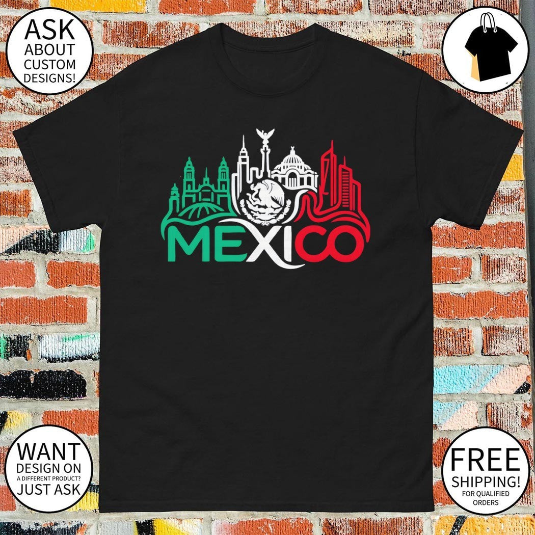 Mexico Skyline Pride World Cup 2026 - Adult & Kids T-Shirts, Sweatshirts & Hoodies apparel design preview 1