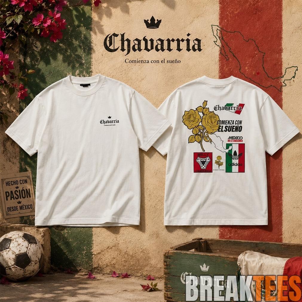Mexico x Willy Chavarria Comienza Con El Sueno 2026 - Adult & Kids T-Shirts, Sweatshirts & Hoodies apparel design preview 1
