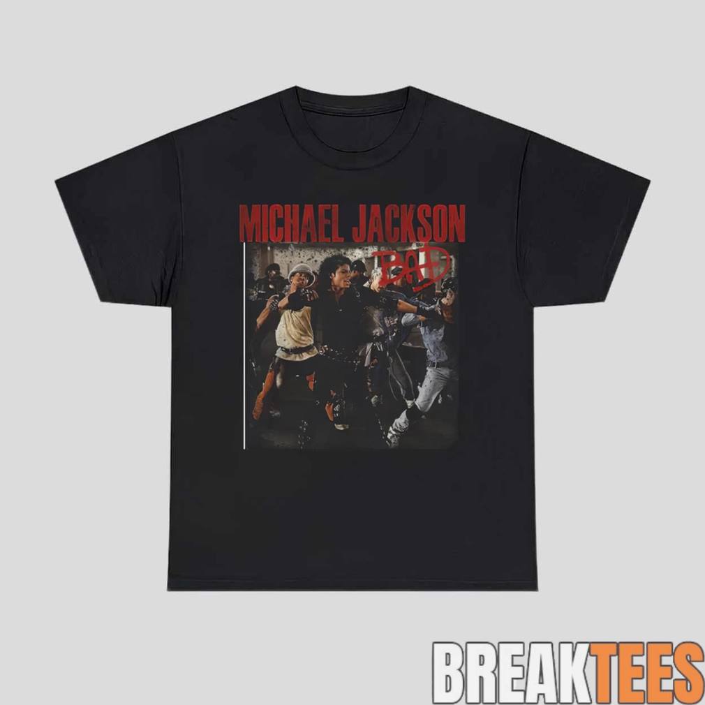 Michael Jackson Bad Tour Colman - Adult & Kids T-Shirts, Sweatshirts & Hoodies apparel design preview 1