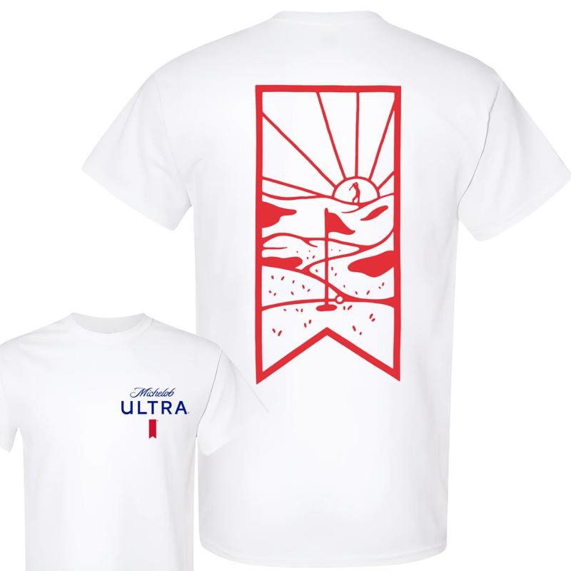 Michelob Ultra Golf Double Side Her Tops Him - Adult & Kids T-Shirts, Sweatshirts & Hoodies apparel design preview 1