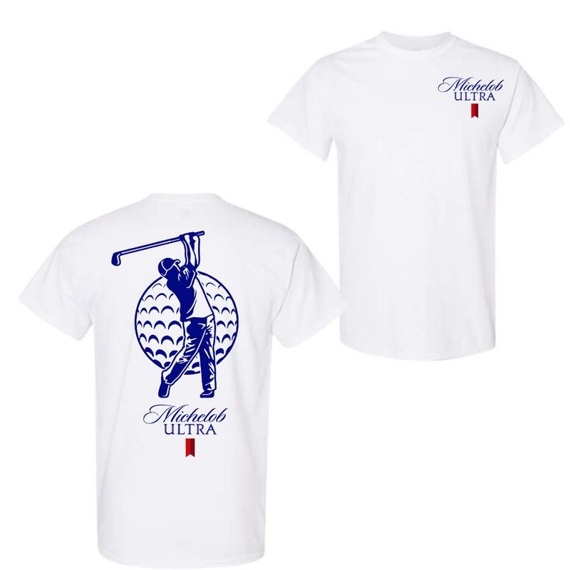 Michelob Ultra Golf - Adult & Kids T-Shirts, Sweatshirts & Hoodies apparel design preview 1