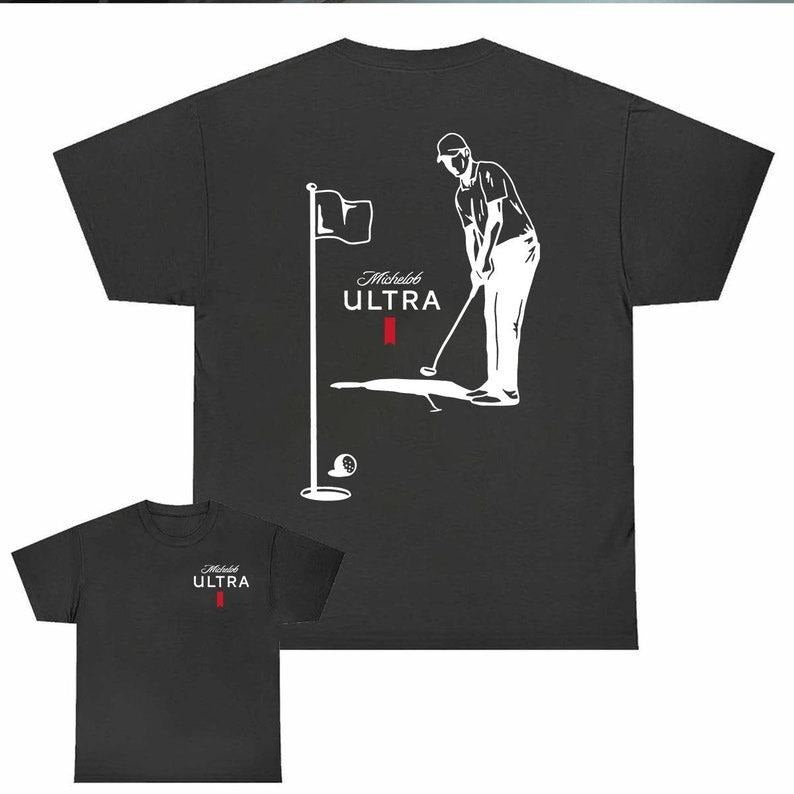 Michelob Ultra Golfing Front Back Print Golf Player - Adult & Kids T-Shirts, Sweatshirts & Hoodies apparel design preview 1
