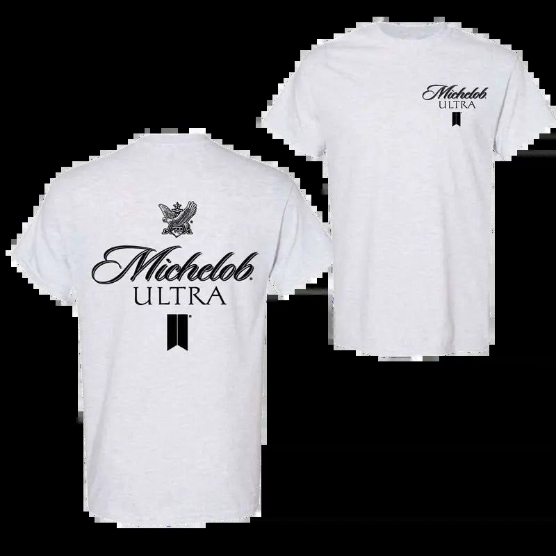 Michelob Ultra Logo 2 Sides Full Size Color Ref FF - Adult & Kids T-Shirts, Sweatshirts & Hoodies apparel design preview 1