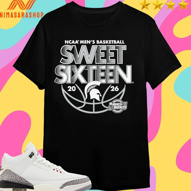 Michigan State Spartans NCAA Men’s Basketball - Adult & Kids T-Shirts, Sweatshirts & Hoodies apparel design preview 1