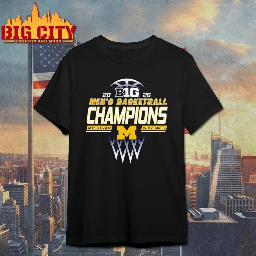 Michigan Wolverine 2026 BIG Men's basketball - Adult & Kids T-Shirts, Sweatshirts & Hoodies apparel design preview 1