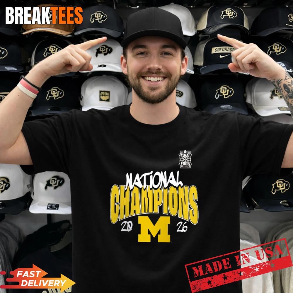 Michigan Wolverines 2026 NCAA Men's Basketball - Adult & Kids T-Shirts, Sweatshirts & Hoodies apparel design preview 1