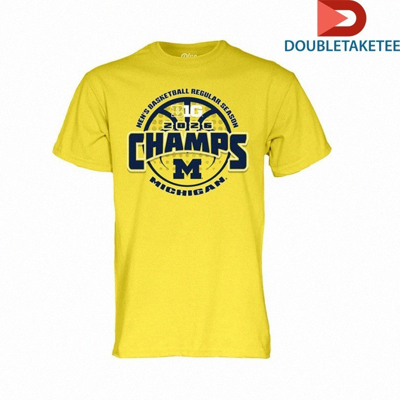 Michigan Wolverines Big Ten Men's Basketball Regular - Adult & Kids T-Shirts, Sweatshirts & Hoodies apparel design preview 1