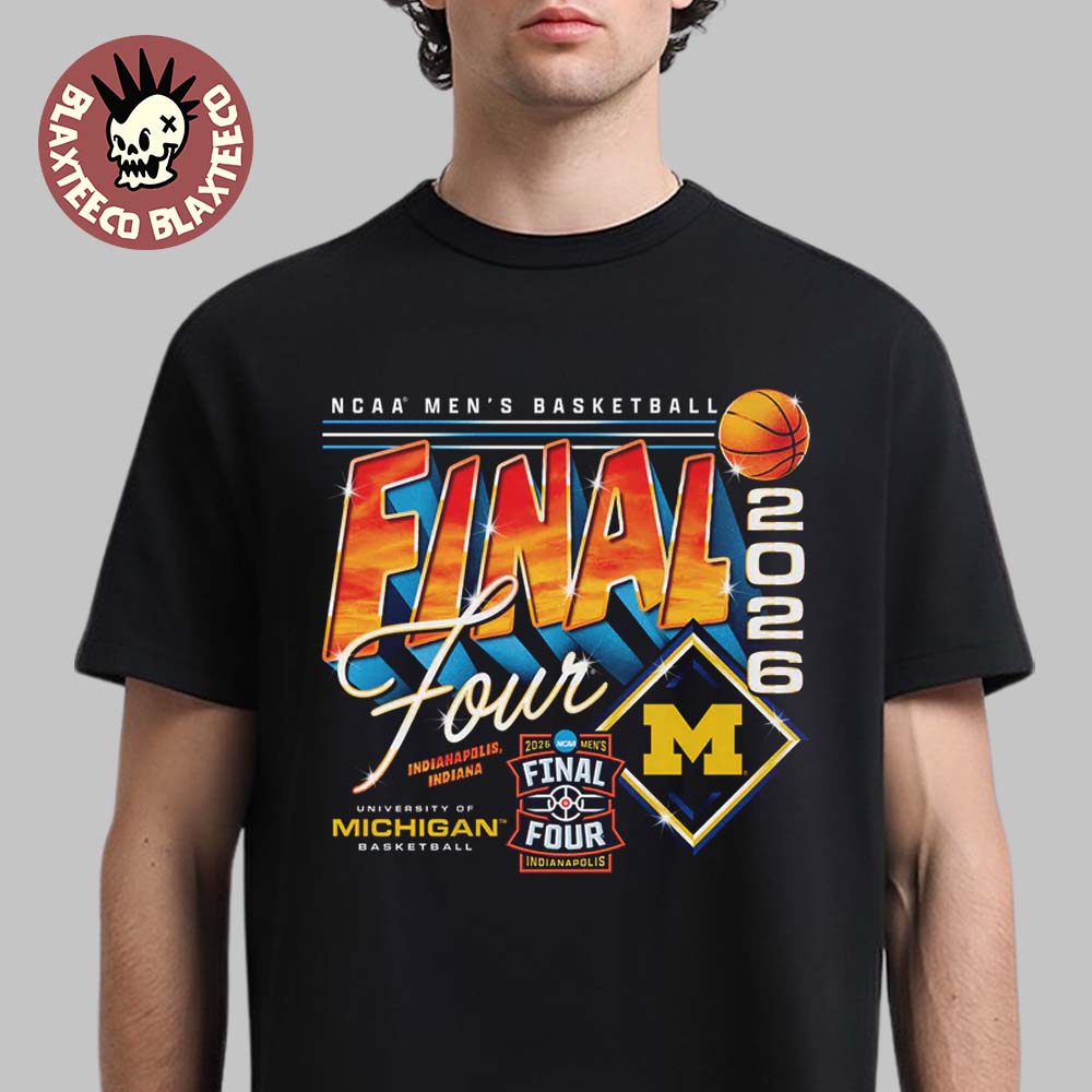 Michigan Wolverines Men's Basketball 2026 NCAA Final - Adult & Kids T-Shirts, Sweatshirts & Hoodies apparel design preview 1
