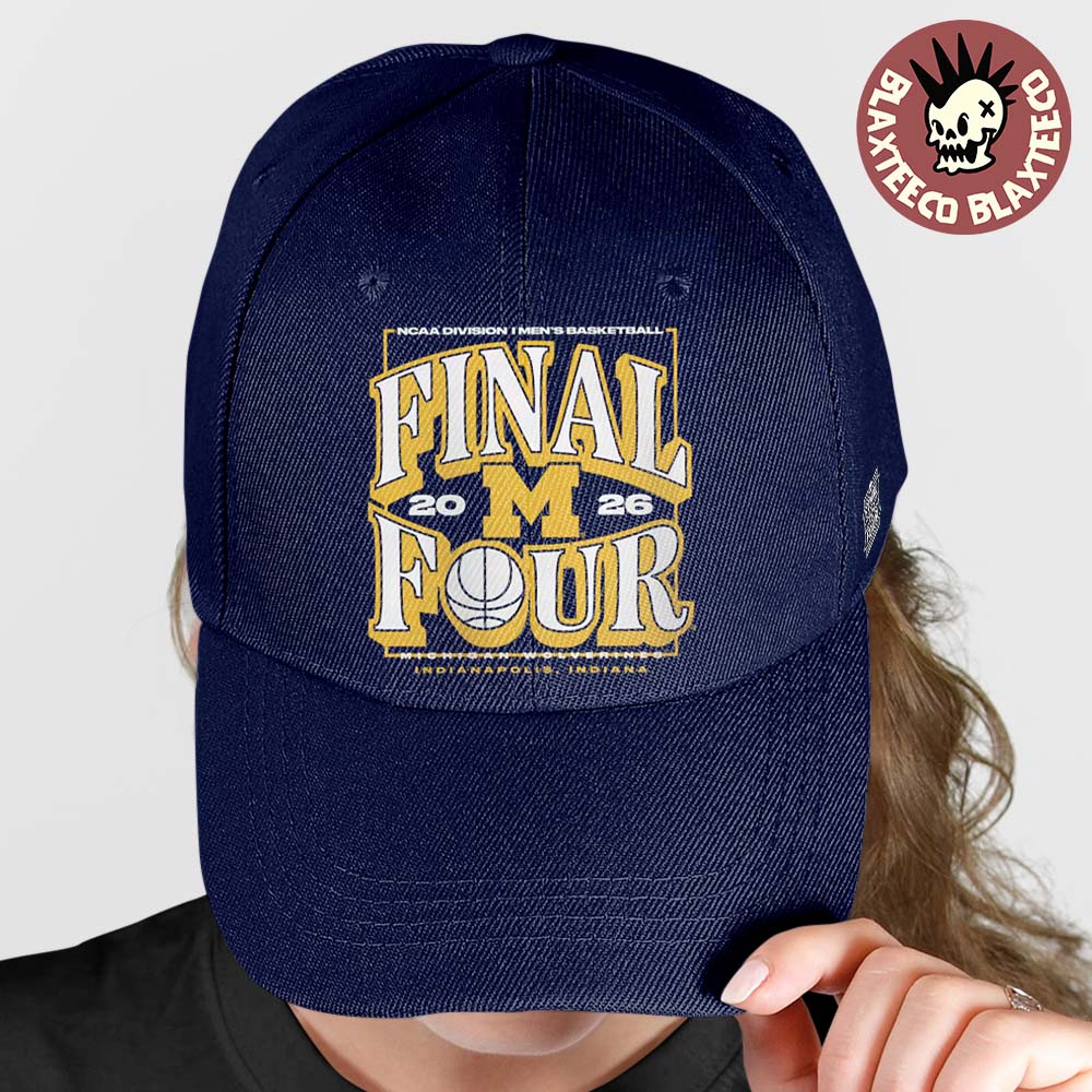 Michigan Wolverines Men's Basketball 2026 NCAA - Adult & Kids T-Shirts, Sweatshirts & Hoodies apparel design preview 1