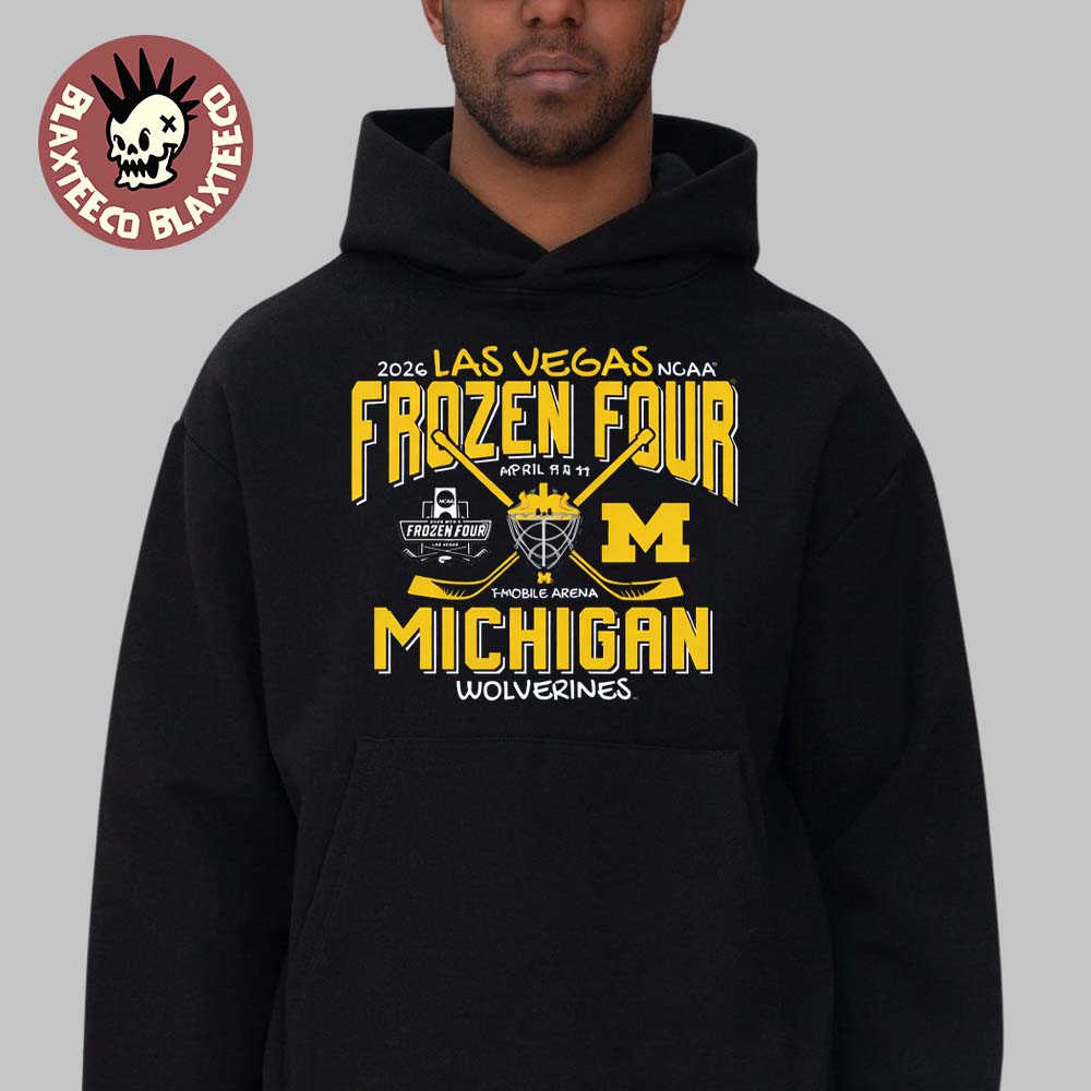 Michigan Wolverines Men's Hockey 2026 NCAA Frozen - Adult & Kids T-Shirts, Sweatshirts & Hoodies apparel design preview 1