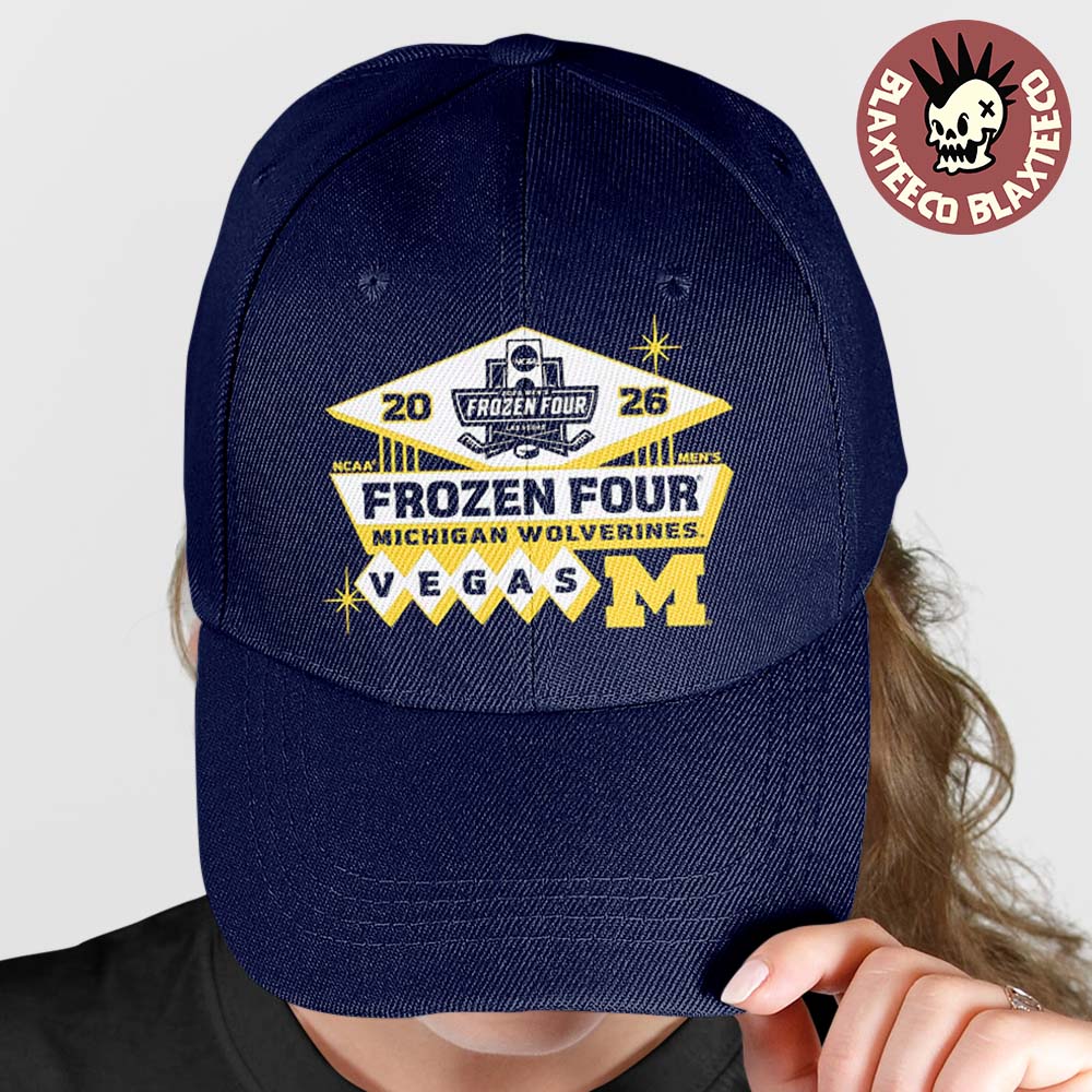 Michigan Wolverines Men's Hockey 2026 NCAA Frozen - Adult & Kids T-Shirts, Sweatshirts & Hoodies apparel design preview 1