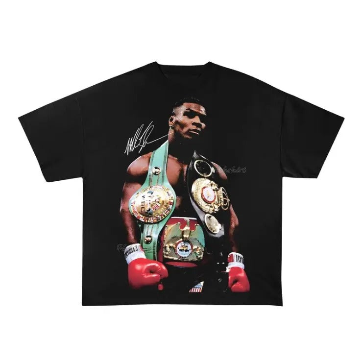 Mike Tyson Boxing Sport Legend Vintage S 3XL - Adult & Kids T-Shirts, Sweatshirts & Hoodies apparel design preview 1