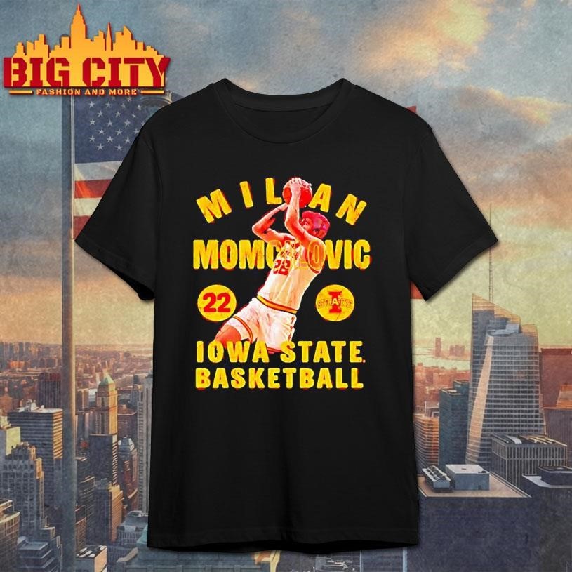 Milan Momcilovic Iowa State Cyclones Illustrated 26 - Adult & Kids T-Shirts, Sweatshirts & Hoodies apparel design preview 1