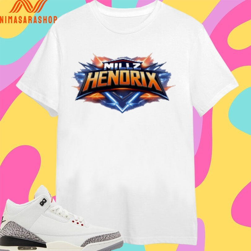 Millz Hendrix Logo - Adult & Kids T-Shirts, Sweatshirts & Hoodies apparel design preview 1