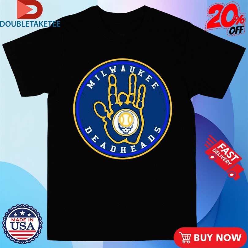 Milwaukee Brewers Deadheads Grateful Dead MLB - Adult & Kids T-Shirts, Sweatshirts & Hoodies apparel design preview 1