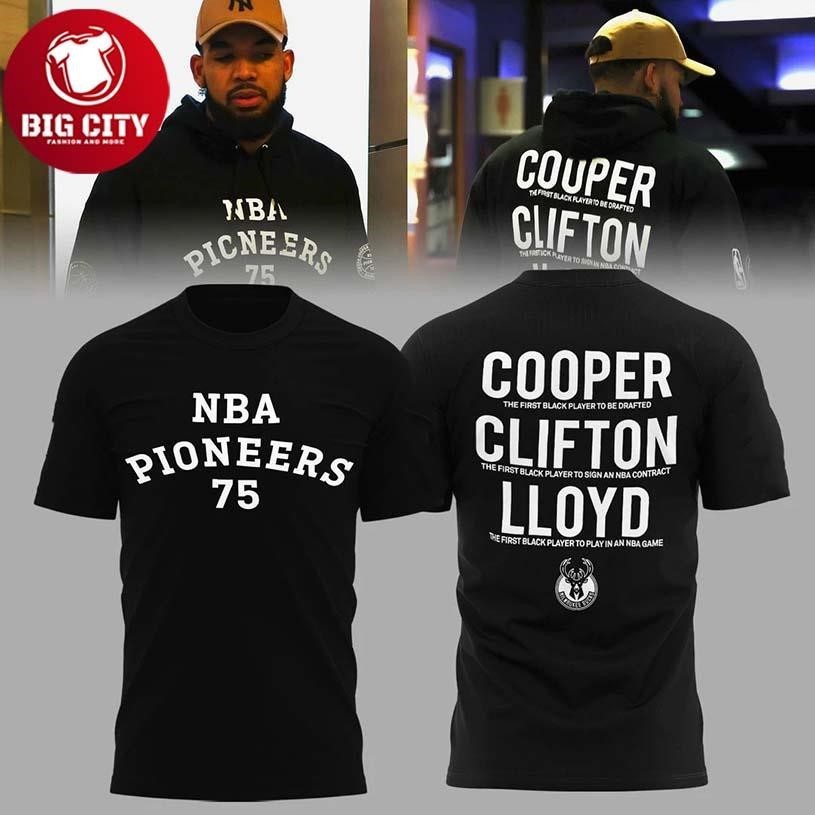 Milwaukee Bucks Pioneers Day Edition Two Sided - Adult & Kids T-Shirts, Sweatshirts & Hoodies apparel design preview 1