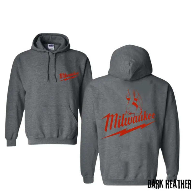 Milwaukee Funny Vintage 100% Cotton Classic Casual - Adult & Kids T-Shirts, Sweatshirts & Hoodies apparel design preview 1