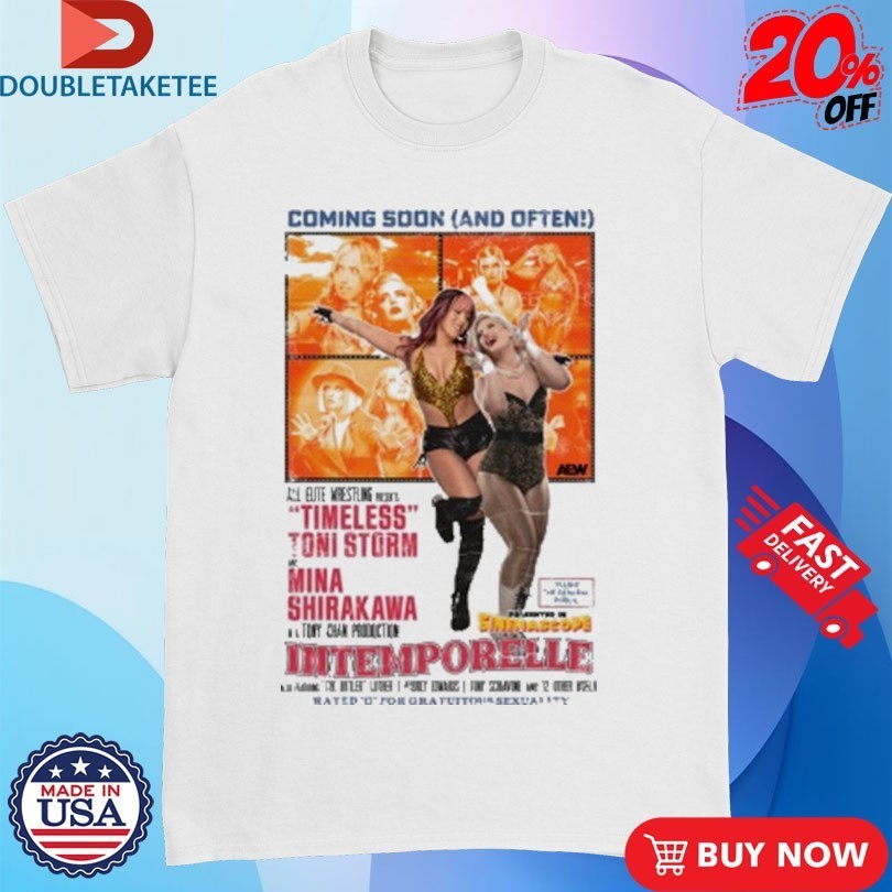 Mina Shirakawa And Toni Storm Intemporelle Coming - Adult & Kids T-Shirts, Sweatshirts & Hoodies apparel design preview 1