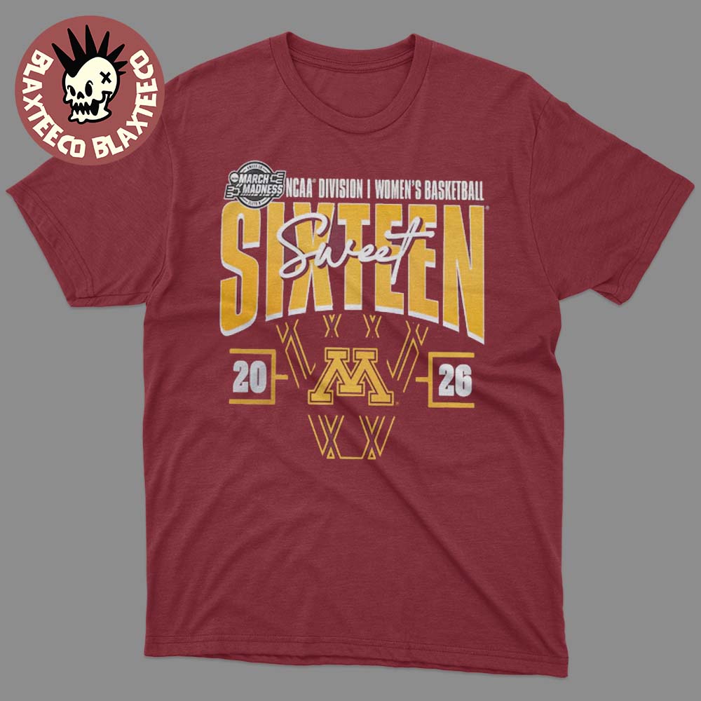 Minnesota Golden Gophers Women's Basketball 2026 NCAA - Adult & Kids T-Shirts, Sweatshirts & Hoodies apparel design preview 1