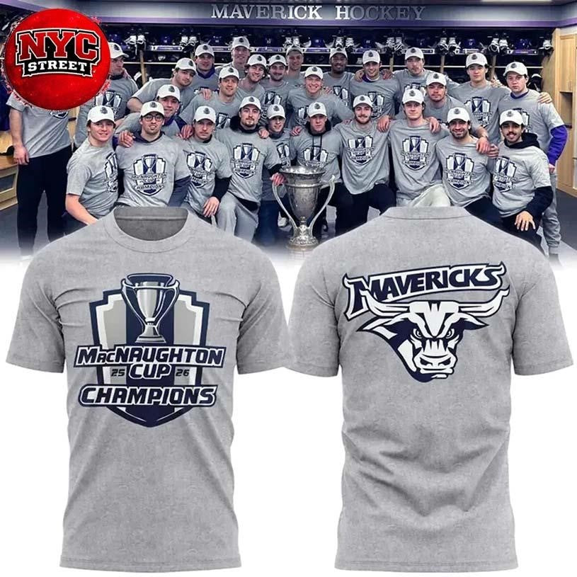 Minnesota State Mavericks MacNaughton Cup Champions - Adult & Kids T-Shirts, Sweatshirts & Hoodies apparel design preview 1