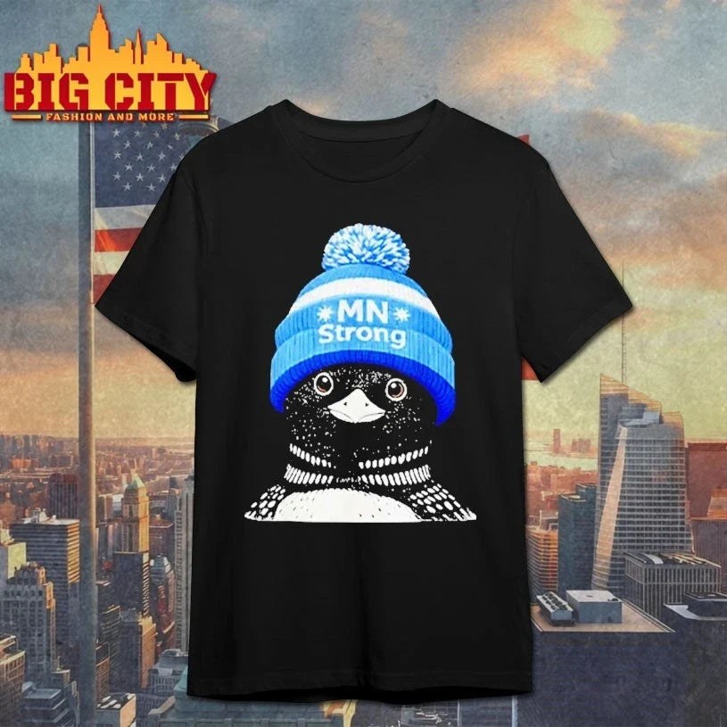 Minnesota Strong Liam Conejo Ramos Blue Bunny Hat - Adult & Kids T-Shirts, Sweatshirts & Hoodies apparel design preview 1