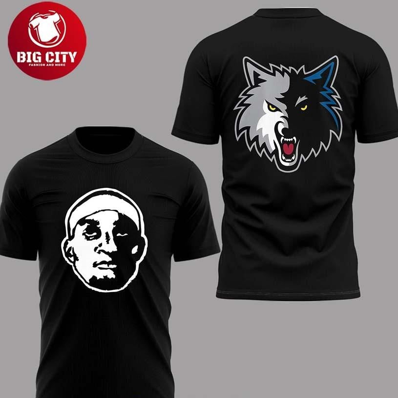 Minnesota Timberwolves Majestic Ricky Rubio 2026 Star - Adult & Kids T-Shirts, Sweatshirts & Hoodies apparel design preview 1