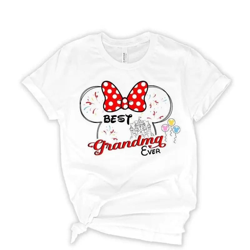 Minnie Best Grandma Ever Mama Vacation Nana Land Mom - Adult & Kids T-Shirts, Sweatshirts & Hoodies apparel design preview 1