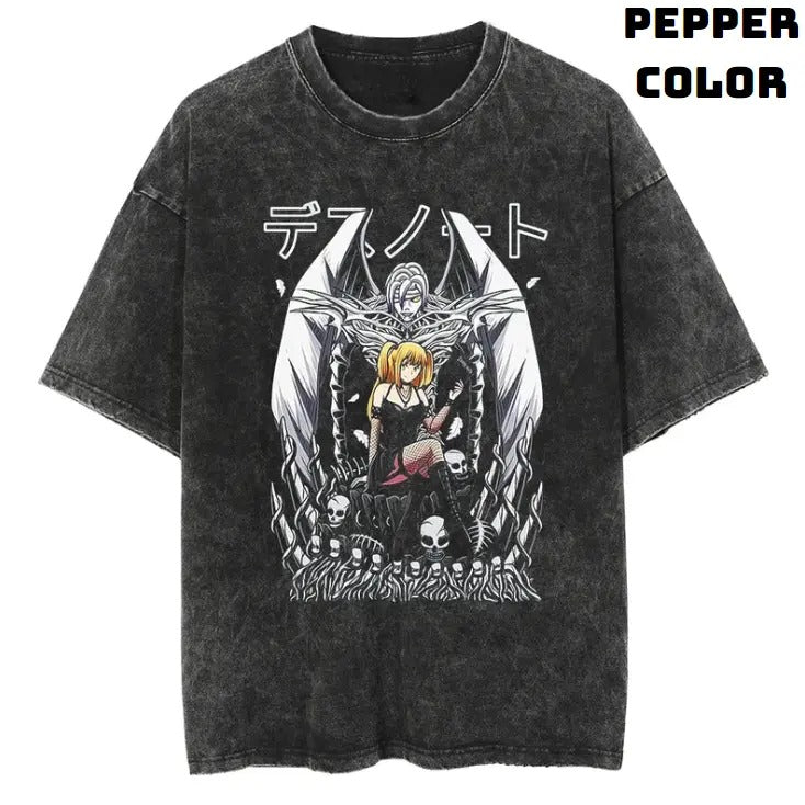 Misa Gothic Idol Vintage Death Note Anime Manga Top - Adult & Kids T-Shirts, Sweatshirts & Hoodies apparel design preview 1