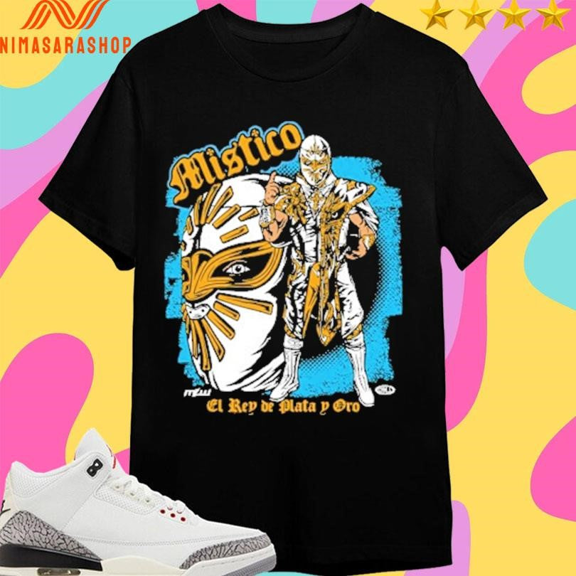 Mistico Icon El Rey De Plata Pro - Adult & Kids T-Shirts, Sweatshirts & Hoodies apparel design preview 1