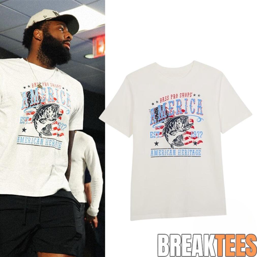 Mitchell Robinson Bass Pro Shops America Knicks Game - Adult & Kids T-Shirts, Sweatshirts & Hoodies apparel design preview 1