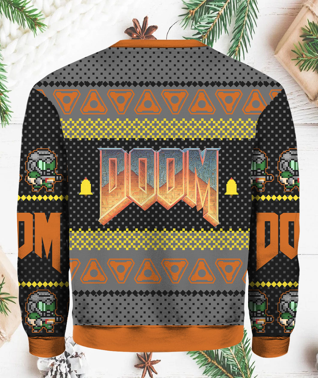 Doom 3D Christmas Sweater - Holiday Gift product image 2