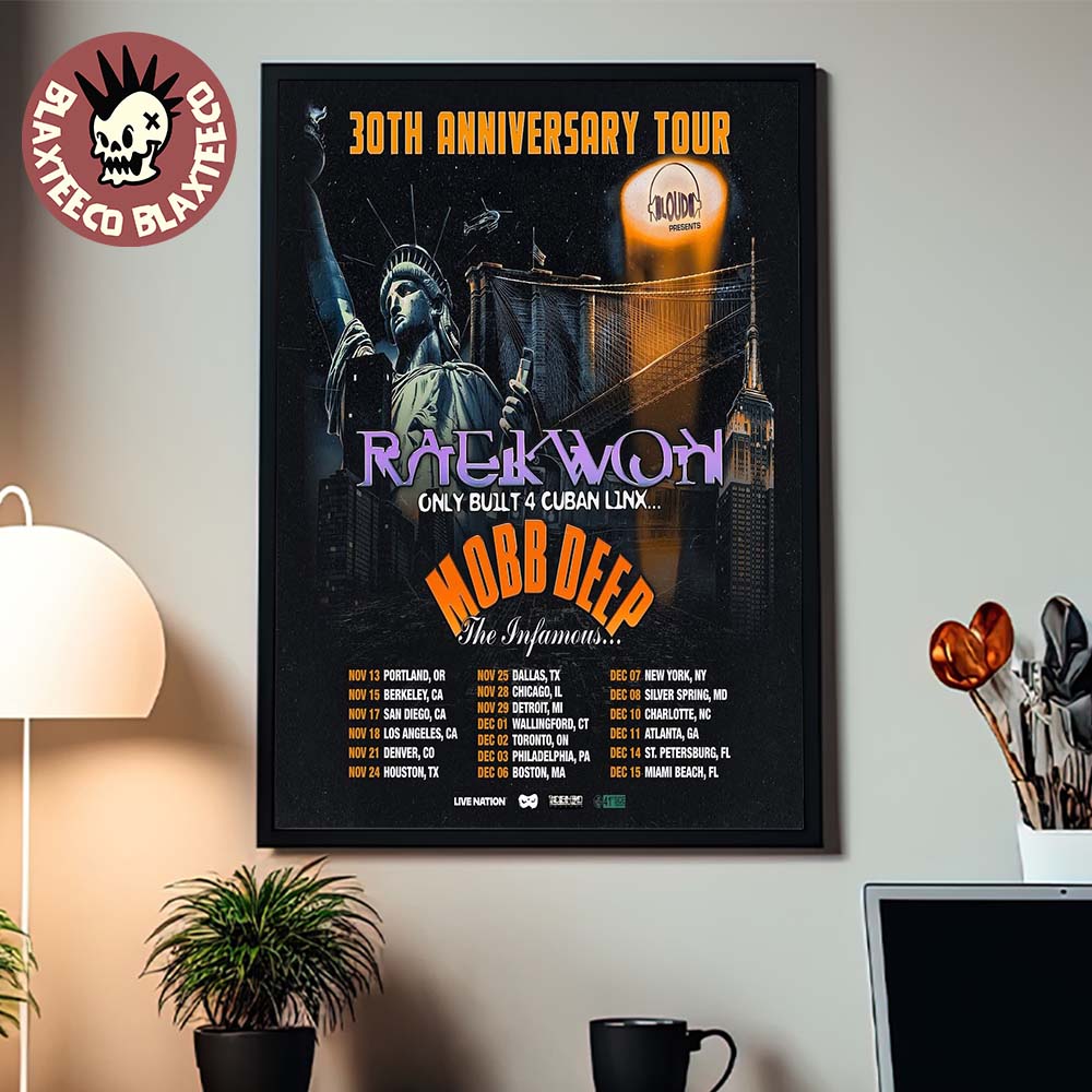 Mobb Deep The Infamous 30th Anniversary Tour 2025 - Adult & Kids T-Shirts, Sweatshirts & Hoodies apparel design preview 1