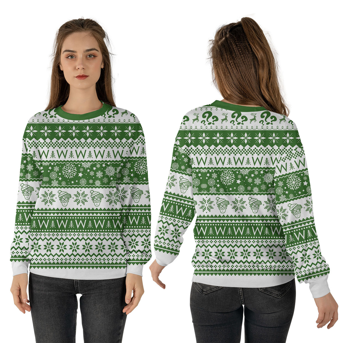Where’s Wally Where’s Waldo 3D Christmas Sweater - Holiday Gift product image 4