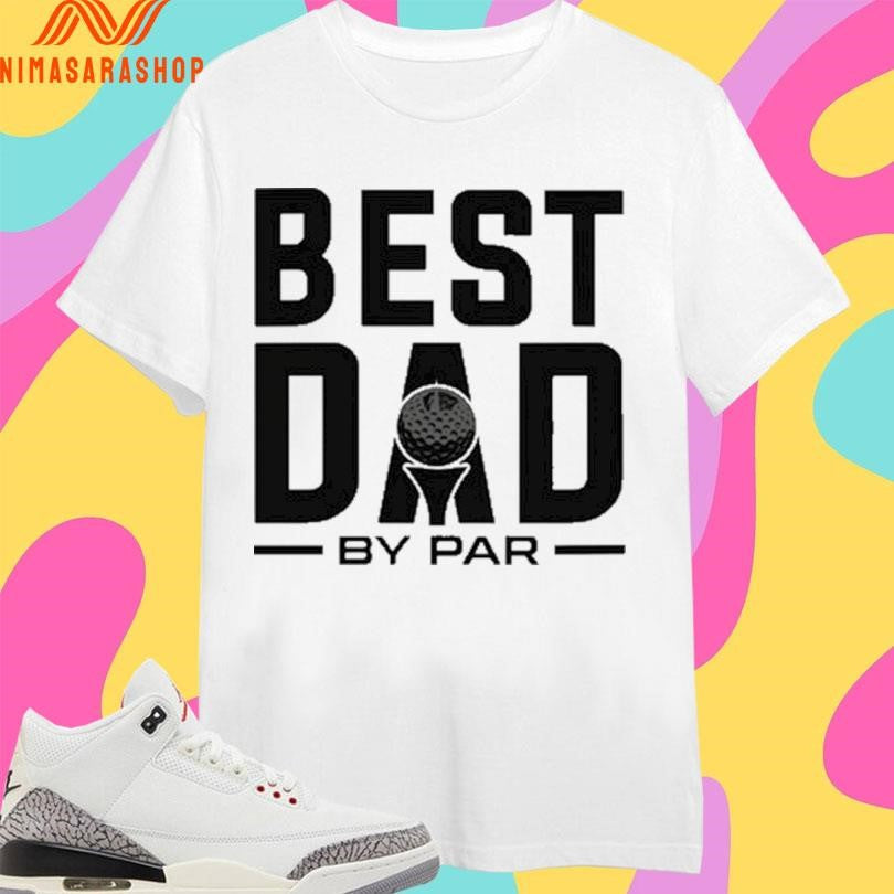 Modern Golf Best Dad By Par 2026 - Adult & Kids T-Shirts, Sweatshirts & Hoodies apparel design preview 1
