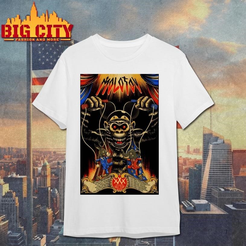 Molotov USA 2026 Tour Poster - Adult & Kids T-Shirts, Sweatshirts & Hoodies apparel design preview 1