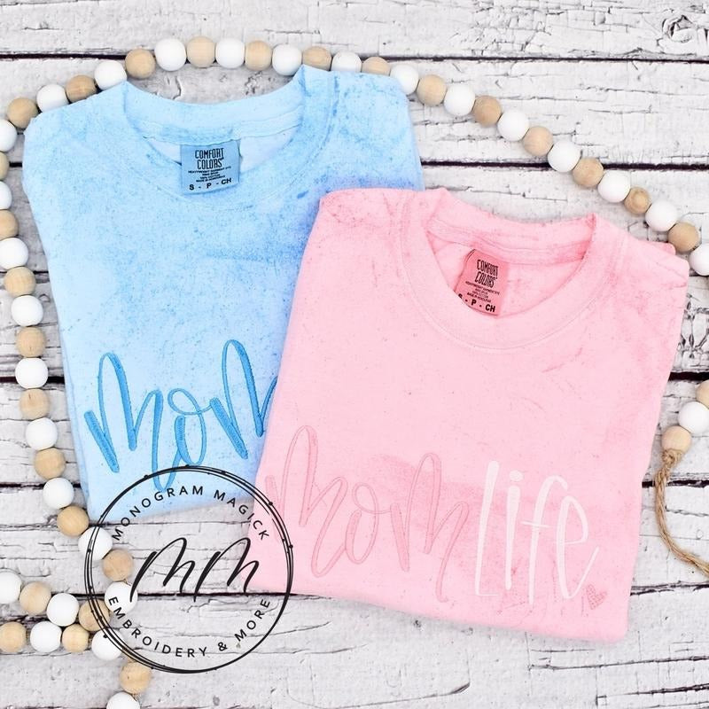 Mom Life Monochromatic - Adult & Kids T-Shirts, Sweatshirts & Hoodies apparel design preview 1