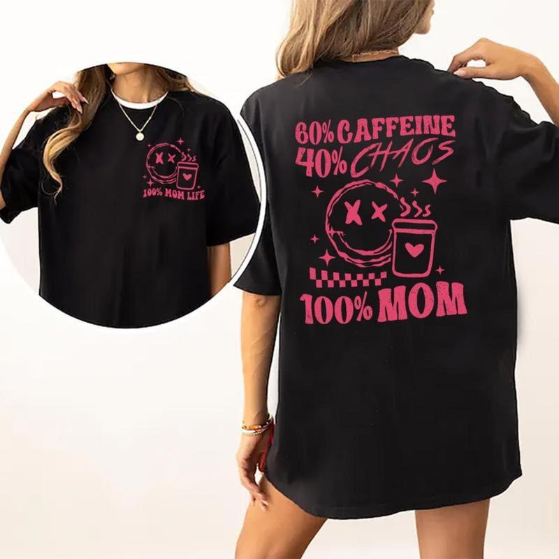 Mom Life Funny Mother Mama Mommy Son Daughter Vintage - Adult & Kids T-Shirts, Sweatshirts & Hoodies apparel design preview 1
