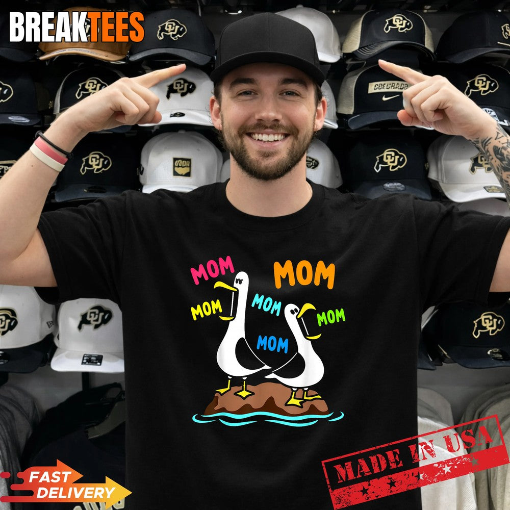 Mom Seagull Funny Mama Seagulls Mother's Day Humor - Adult & Kids T-Shirts, Sweatshirts & Hoodies apparel design preview 1