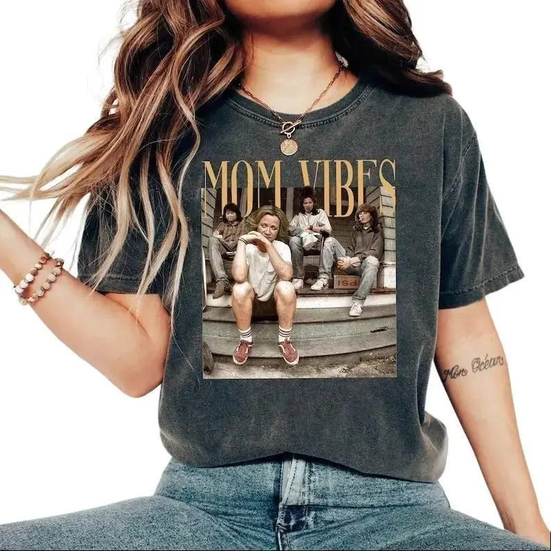 Mom Thug Life Vintage 90s 8.0.S Sitcom Cool Empower - Adult & Kids T-Shirts, Sweatshirts & Hoodies apparel design preview 1
