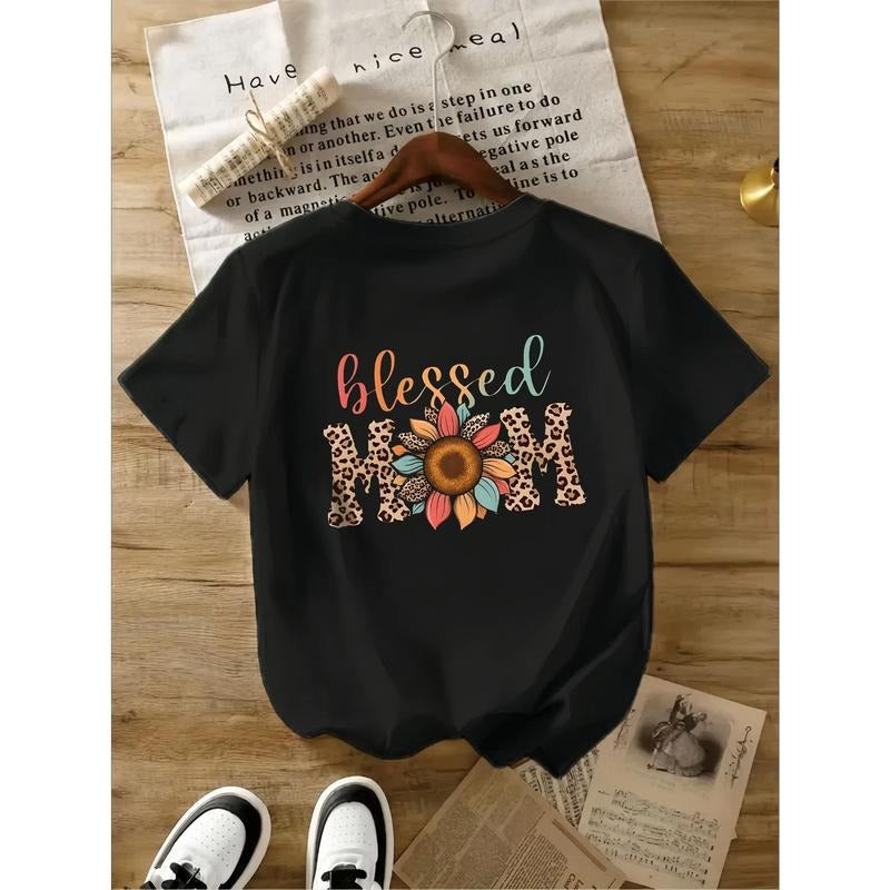 Mommy Pattern Funny Casual Short Sleeve Round Neck - Adult & Kids T-Shirts, Sweatshirts & Hoodies apparel design preview 1