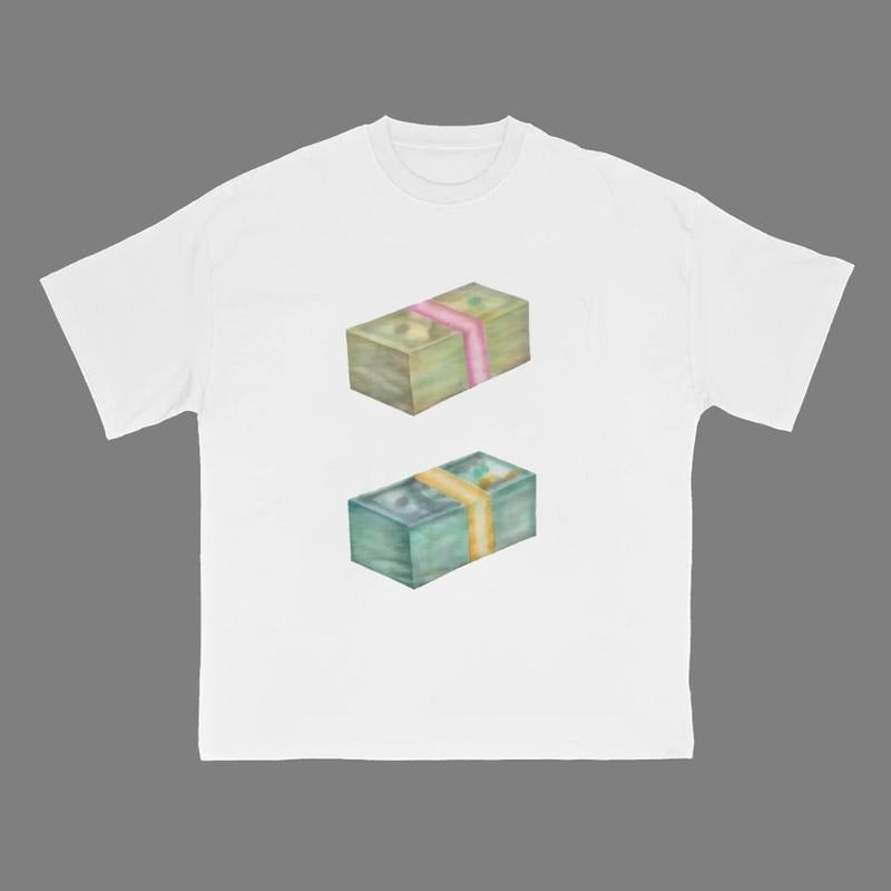 Money Cotton Streetwear Y2K Crew Neck Short Sleeve - Adult & Kids T-Shirts, Sweatshirts & Hoodies apparel design preview 1