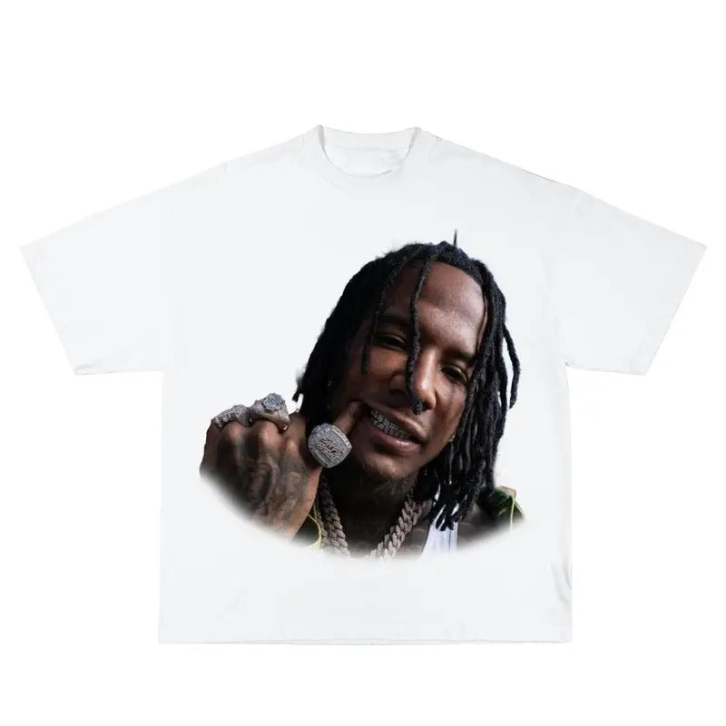 Moneybagg Yo Inspired Vintage Heavy Cotton Basketball - Adult & Kids T-Shirts, Sweatshirts & Hoodies apparel design preview 1