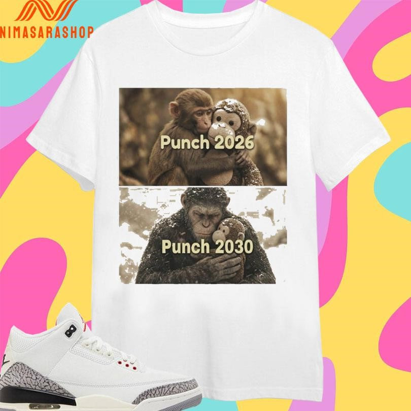 Monkey Punch 2026 2030 Political Humor - Adult & Kids T-Shirts, Sweatshirts & Hoodies apparel design preview 1