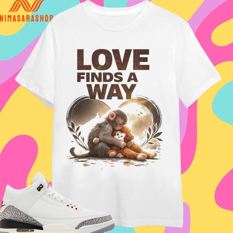 Monkey Punch Love Finds A Way 2026 - Adult & Kids T-Shirts, Sweatshirts & Hoodies apparel design preview 1
