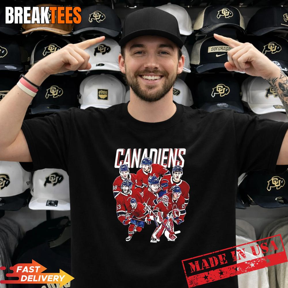 Montreal Canadiens Hockey 2026 Playoffs Team graphic - Adult & Kids T-Shirts, Sweatshirts & Hoodies apparel design preview 1