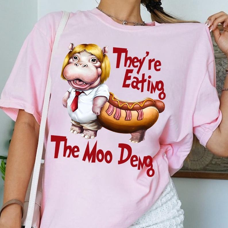 Moo Deng I Love Meme Funny X Mas - Adult & Kids T-Shirts, Sweatshirts & Hoodies apparel design preview 1